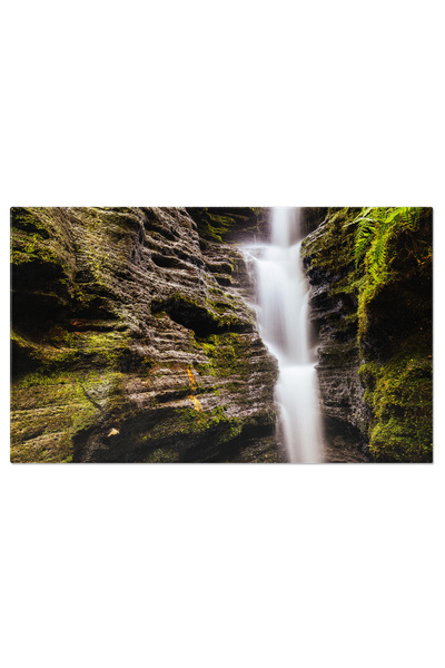 StoryGift Romania Tablou Canvas Cascada Secreta In Tasmania, Australia, Myrtl...