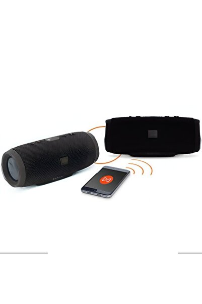 MACVI Macvi® Charge 3 Portable Wireless Bluetooth Speaker, 2x10W, USB, SD Card, PowerBank, 6000mAh, Black