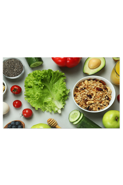 StoryGift Romania Tablou Canvas - Alimentatie Bio: Superfood-uri, Detox Si Be...