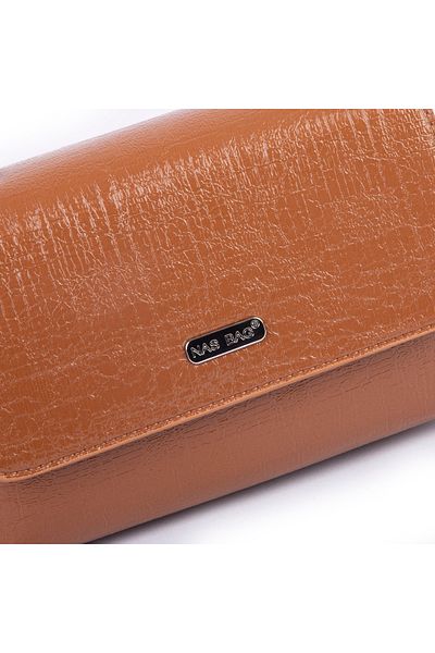 Nas Bag Geantă pentru femei cu clapă, trei compartimente, poștaș (lățime: 20 x lungime: 13)