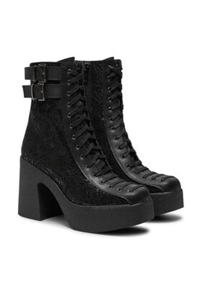 Altercore Ghete de damă ISABEL VEGAN negre