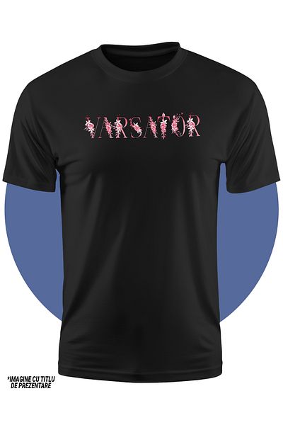 StoryGift Romania Tricou Copii Fete Cu Numele Varsator, Floral, Colorat, Creativ, Frumos, Unicat 100% B,STG