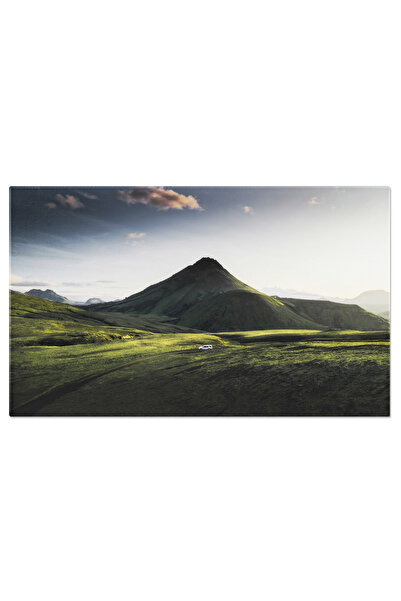 StoryGift Romania Tablou Canvas: Peisaj Rural Din Perspectiva Unei Drone