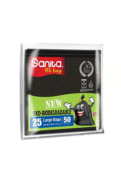 Sanita Abu Rabta 50 Gallon Garbage Bags – 2 x 25 Bags Pack