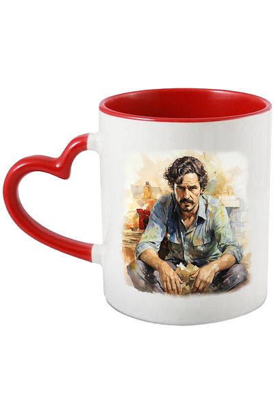 StoryGift Romania Mug With Joel Miller, The Last Of Us, Series, Fictional Character, Multicolor 330 ml,, With ,STG