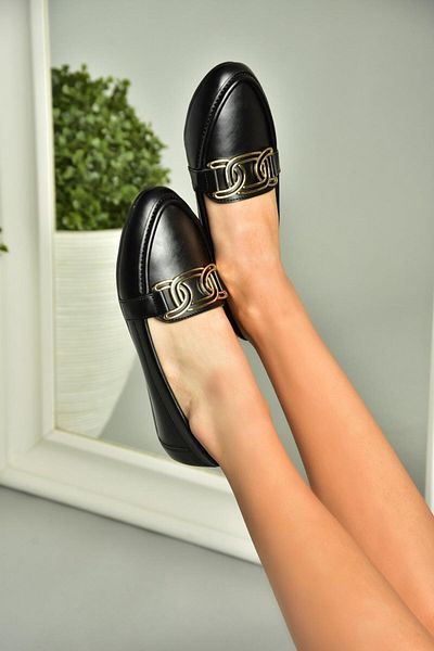Fox Shoes Жіночі туфлі S314020609 з чорною пряжкою