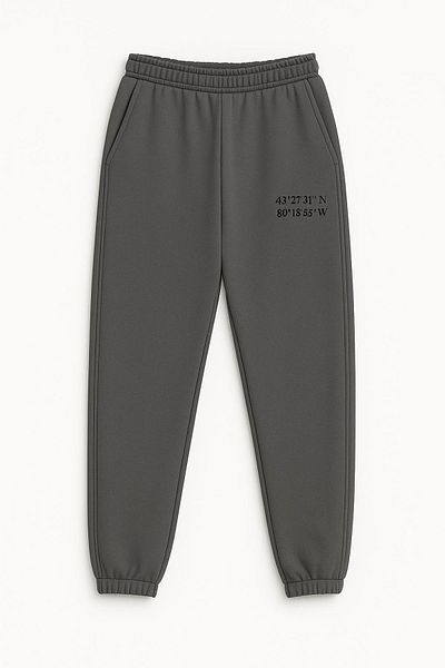 HAKKE Pantaloni de sport cu două fire imprimate