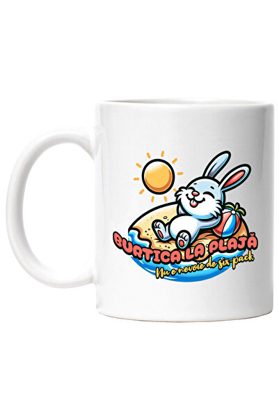 StoryGift Romania Cana Iepure pe plaja, burtica la soare nu e nevoie de six-p...