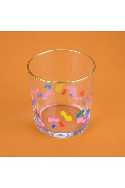 Rakle Functional Basic Set of 4 Water Glasses - Colorful - 380 ml