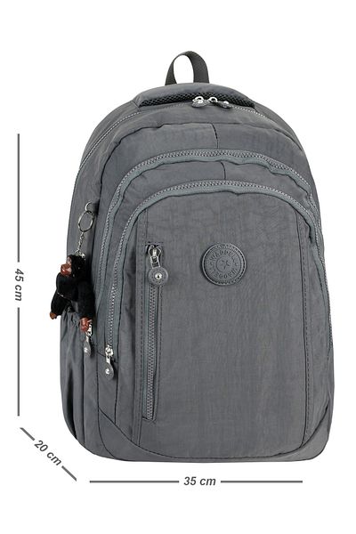 Royal Glow Royalglow Waterproof Crinkle Fabric High School and Middle School Backpack Casual Women's and Men's Bag.