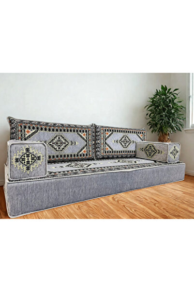 daireden 5 Parça | 20cm Yükseklik Şark Köşesi Seti | Yıkanabilir Kılıf | Süng...