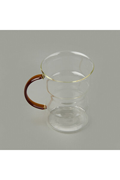 Paçi Set of Colored 3 Glass Mug with Handle, 200 Ml, Stylish and Convenient Drink Container