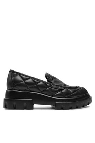 AGL women's loafers D756033PGKA0761013 black