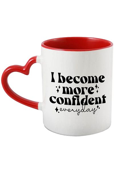 StoryGift Romania Mug for those who become more and more confident every day with Handle, With, STG