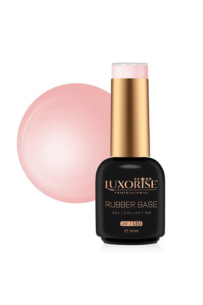 LUXORISE Bază de cauciuc - Nirvana Pink 10ml