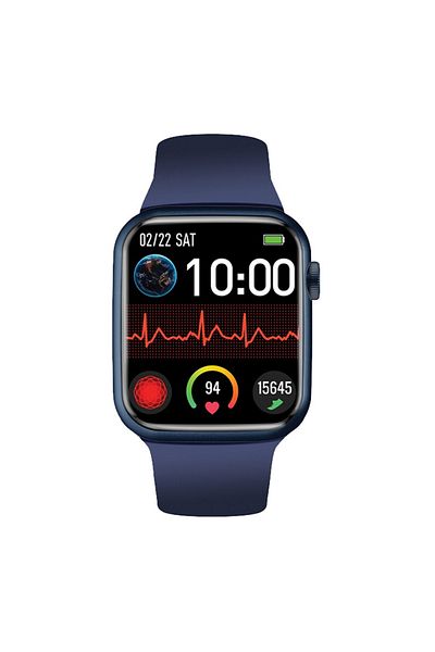 Promate Smartwatch XWatch-B19 - 1.9 inch Display - Supports Bluetooth 5.0 - Blue