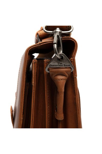The Chesterfield Brand Geanta de laptop din piele naturala, The Chesterfield Brand, Springfield 15 inch