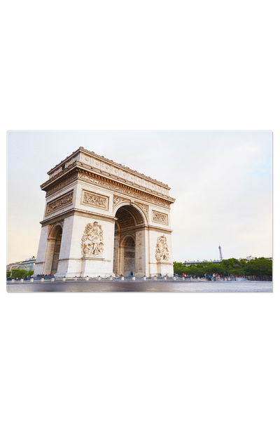 StoryGift Romania Tablou Canvas 40 x 25CM Arcul de Triumf in Paris, arc de triomphe, paris, triumph, ,STG