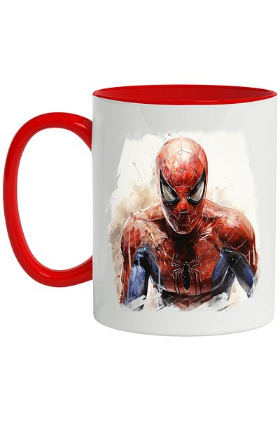 StoryGift Romania Spider-Man Mug, Costume, Splashes, Illustration, Marvel, Movie Lovers, Mu, With, STG