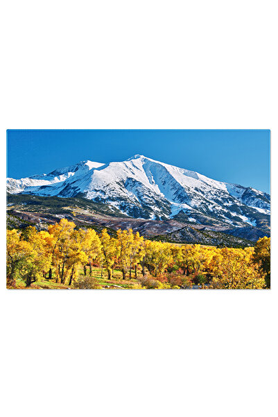 StoryGift Romania Tablou Canvas Peisaj Toamna Pe Muntele Sopris Din Colorado ...