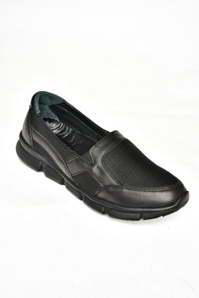 Fox Shoes P555070303 Чорні жіночі черевики з натуральної шкіри та ортопедичною підошвою