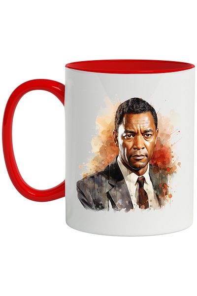 StoryGift Romania Mug With B.B. King, Artist, Blues Music Singer, Celebrity, Multicolor 330 ml, Sky, With, STG