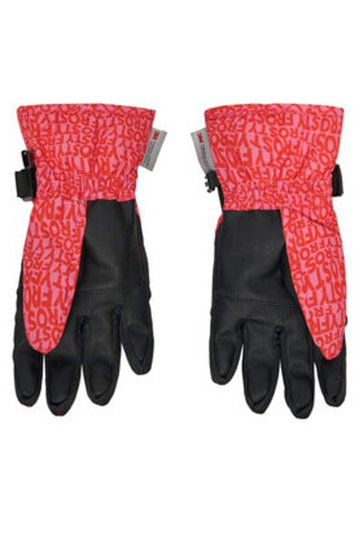 4F women's ski gloves 4FJWAW24AFGLF127 pink