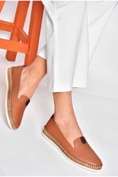 Fox Shoes P555000103 Taba Натуральна шкіра Жіноче взуття на щодень