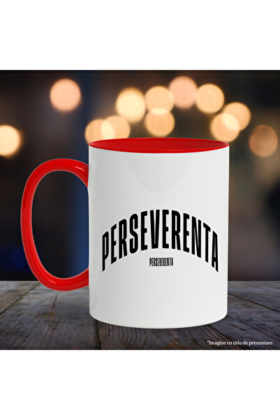 StoryGift Romania Mug Word Perseverance, Motivational, Self Help, Self Understanding, Appreciation, With ,STG