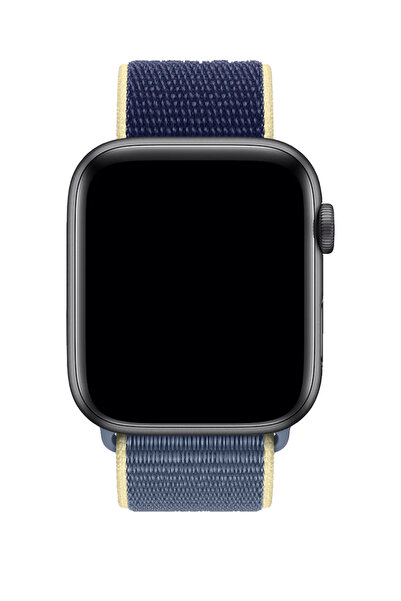 PSGT Apple Watch Uyumlu Seri: 1/2/3/4/5/6/7/8/9/se 38-40-41mm Ve Seri10-11 (42MM) Kordon Spor Loop Hasır