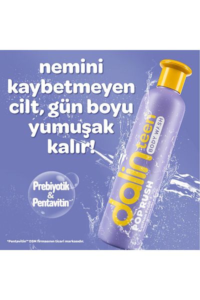 Dalin Teen Pop Rush Shower Gel 190 ml