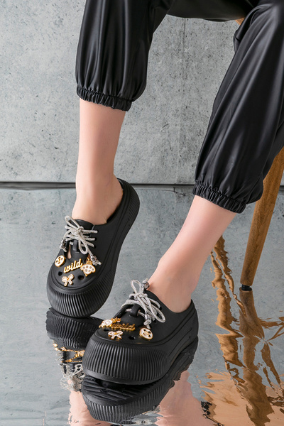 Golder Γυναικείες παντόφλες Eva Stone υψηλής κλίμακας αντιολισθητική σόλα καθημερινή παραλία με πισίνα στη θάλασσα