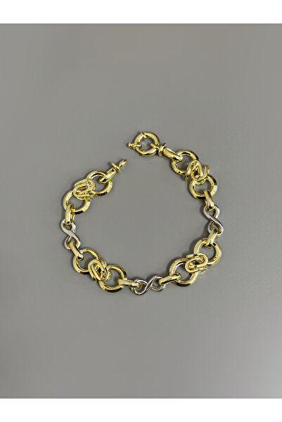 Cengiz Silver 925 Ayar Gümüş Chain Hallow Bileklik