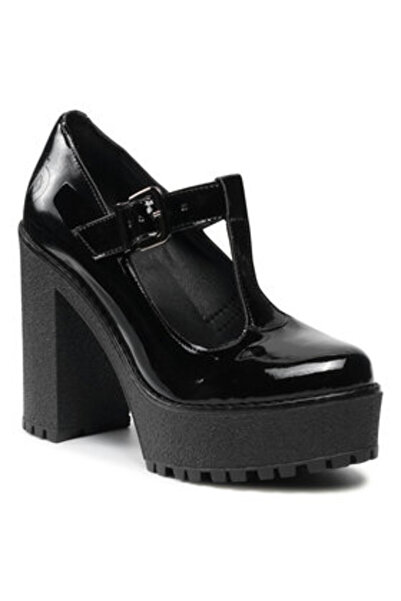 Altercore pantofi de damă LIZZY VEGAN BLACK PATENT negru