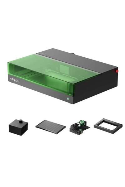 XTOOL S1 40W DELUXE PAKET LAZER MAKİNASI (SİYAH)