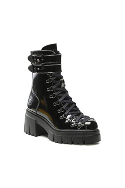 Altercore Ghete de damă ALTERCORECHLOEIIVEGANBLACKPATENT negre