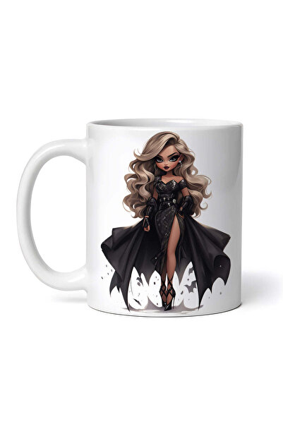 OEM Personalized white mug, Demon Doll Hua, INOVATIX®. 330ml