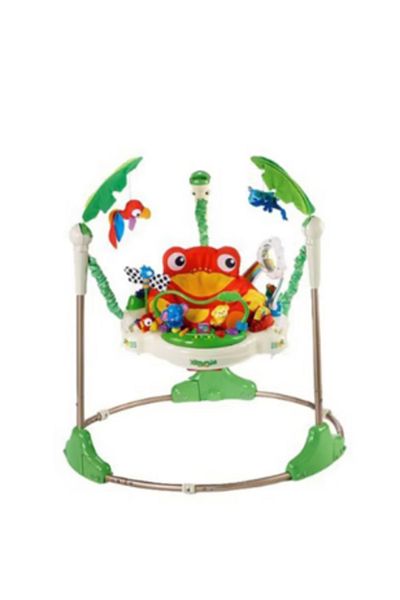 baby city Happy Jungle Jumperoo Baby Bouncer - Batteries Included, Model 63568-33