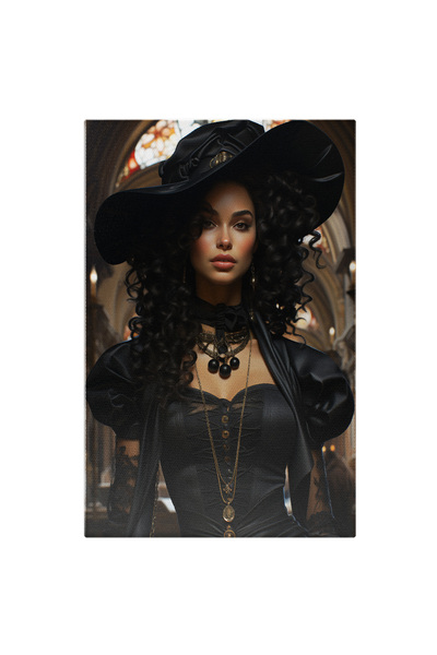 StoryGift Romania Tablou Canvas: Fotografie Cu O Femeie Latina Frumoasa In Ro...