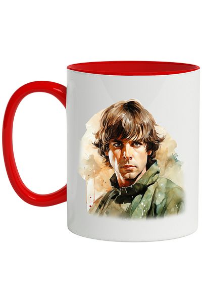 StoryGift Romania Luke Skywalker Mug, Star Wars, Fictional Character, Multicolor 330 ml, Ceramic, With,STG