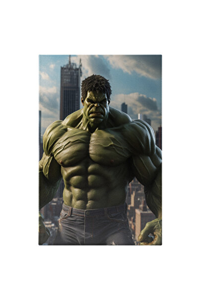 StoryGift Romania Tablou Canvas: Benzi Desenate Marvel, Personajul Hulk Prega...