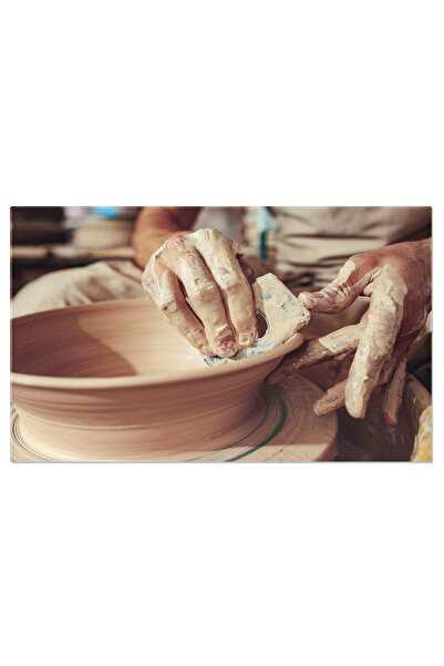 StoryGift Romania Tablou Canvas - Olarit: Arta Si Pasiunea Formarii Ceramicii
