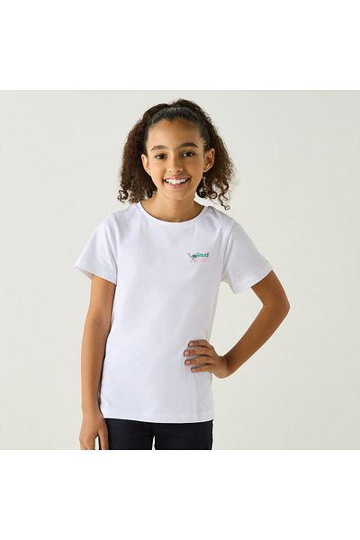 Juniors Ksa National Day Print T-Shirt With Short Sleeves
