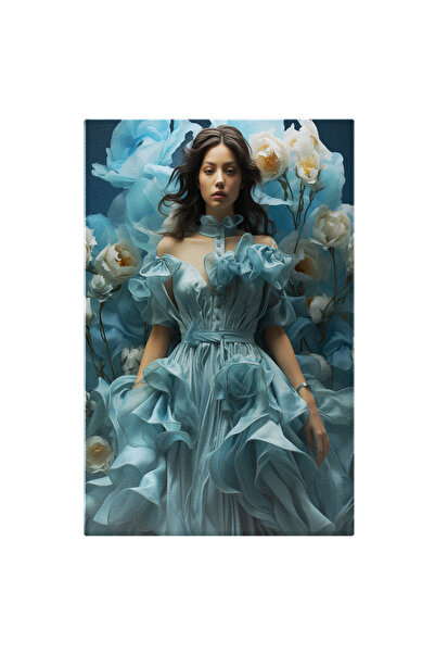 StoryGift Romania Tablou Canvas: Fotografie Artistica In Care Apare O Fata Im...