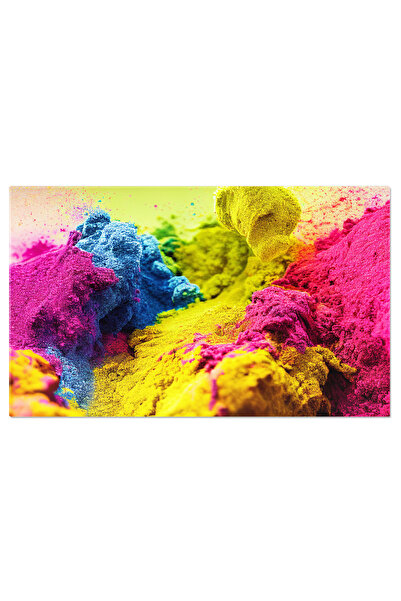 StoryGift Romania Tablou Canvas: Festivalul Holi: Culoare Si Energie