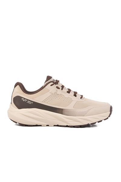 WALK Ανδρικά αθλητικά παπούτσια μπεζ Mesh Light WM361372 M
