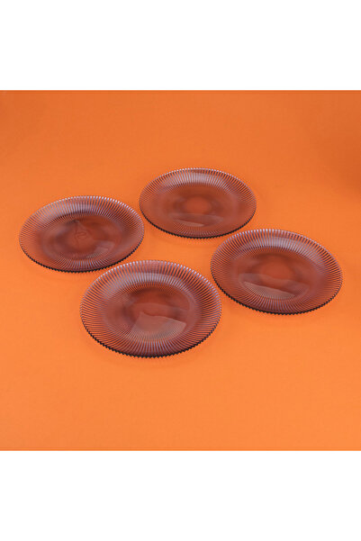 Evidea Kitchen 4'lü Tabak - Mavi - 21 cm