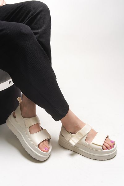 Riccon Avetheris Women's Sandals 0012053 Beige