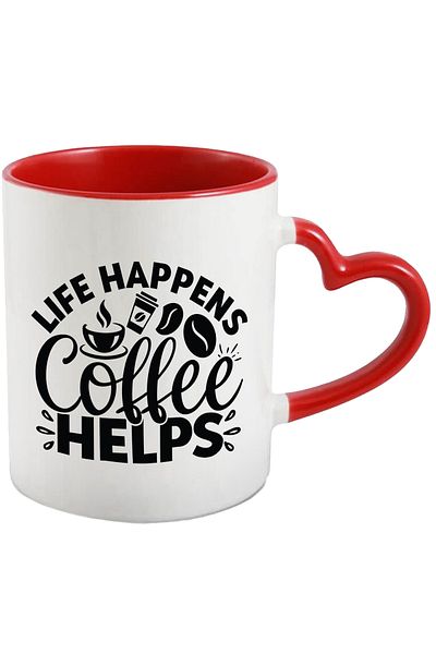 StoryGift Romania Mug for those who believe that a coffee helps them in their daily life with Handle, With, STG