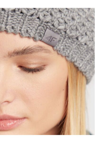 4F women's hat H4Z22-CAD014 grey